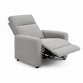Grau Liegesessel aus Polyesterstoff 71 x 90 x 106 cm