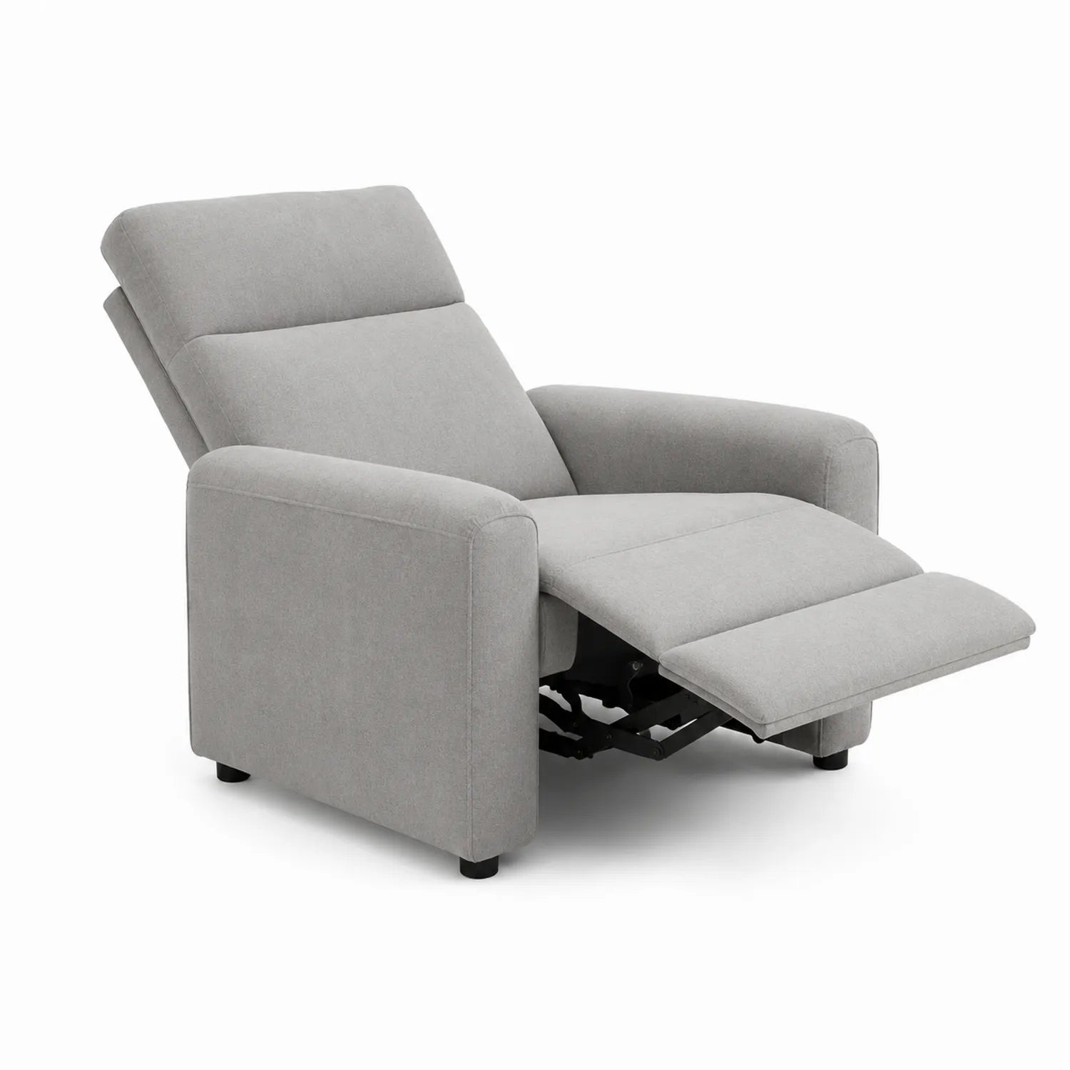 Grau Liegesessel aus Polyesterstoff 71 x 90 x 106 cm